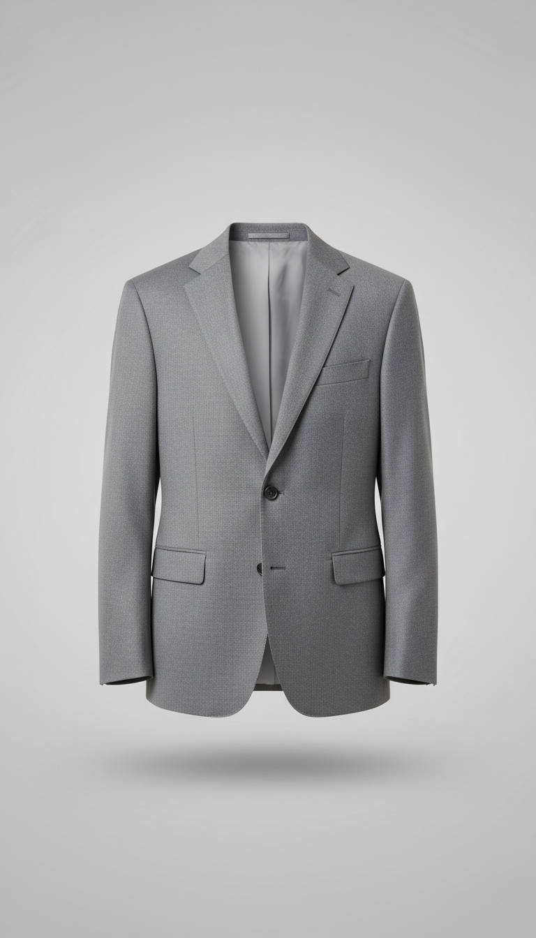 Mist Grey Tailored Blazer