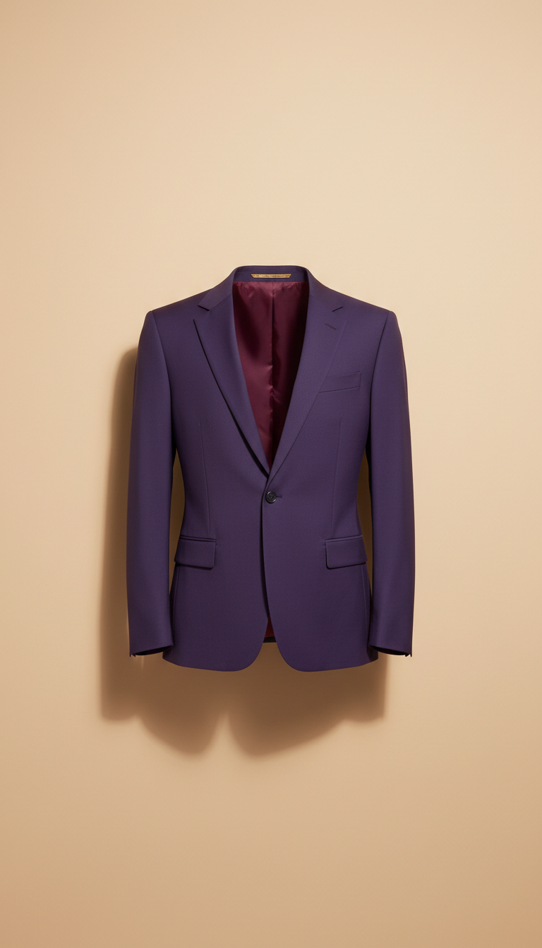 Royal Amethyst Tailored Blazer